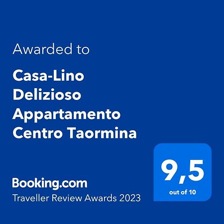 Casa-Lino Delizioso Appartamento Centro Taormina Exterior photo